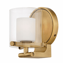Hinkley Rixon Bathroom Wall Sconce - Heritage Brass - 5490HB-LL