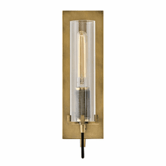 Hinkley Ryden Single Light Wall Sconce - Heritage Brass - 37850HB