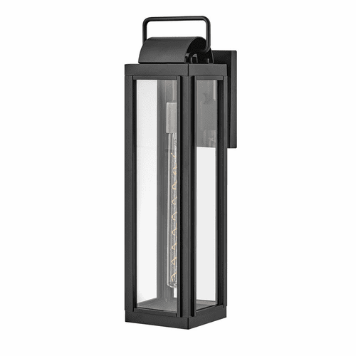 Hinkley Sag Harbor Large Outdoor Wall Mount Lantern - Black - 2845BK