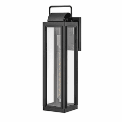 Hinkley Sag Harbor Large Outdoor Wall Mount Lantern - Black - 2845BK