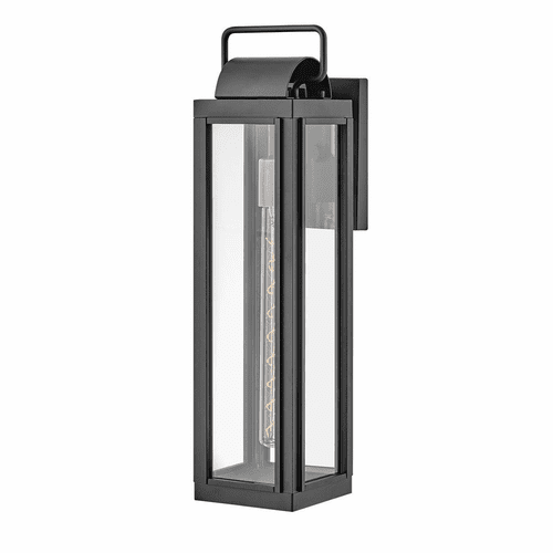 Hinkley Sag Harbor Outdoor Large Wall Mount Lantern - Black - 2845BK-LL