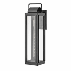 Hinkley Sag Harbor Outdoor Large Wall Mount Lantern - Black - 2845BK-LL