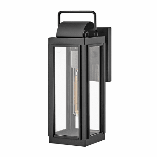 Hinkley Sag Harbor Outdoor Small Wall Mount Lantern - Black - 2840BK-LL