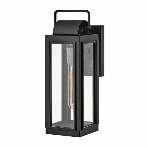 Hinkley Sag Harbor Small Outdoor Wall Mount Lantern - Black - 2840BK