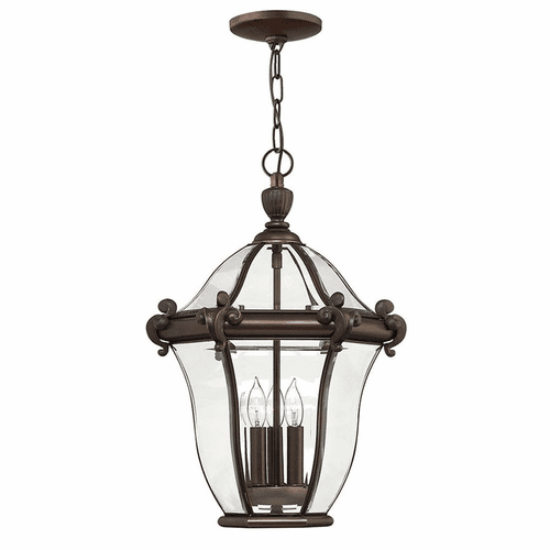 Hinkley San Clemente Outdoor Hanging Light - Copper Bronze - 2442CB