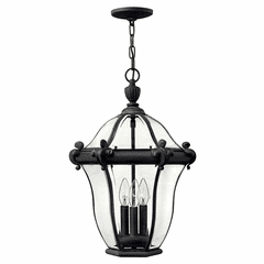 Hinkley San Clemente Outdoor Hanging Light - Museum Black - 2442MB Hinkley San Clemente Outdoor Hanging Light - Museum Black - 2442MB