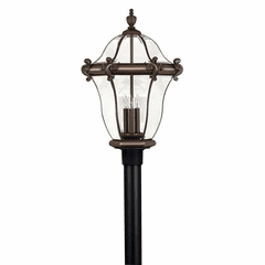 Hinkley San Clemente Outdoor Post Top/ Pier Mount - Copper Bronze - 2447CB