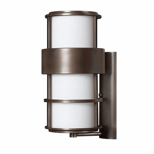 Hinkley Saturn Outdoor Large Wall Mount - Metro Bronze - 1905MT