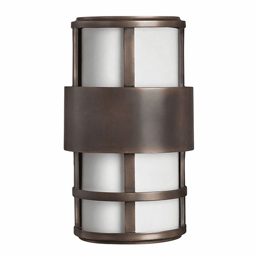 Hinkley Saturn Outdoor Mini Wall Mount - Metro Bronze - 1908MT-LED
