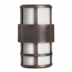 Hinkley Saturn Outdoor Mini Wall Mount - Metro Bronze - 1908MT-LED