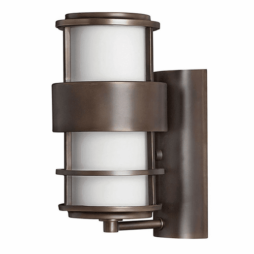 Hinkley Saturn Outdoor Small Wall Mount - Metro Bronze - 1900MT