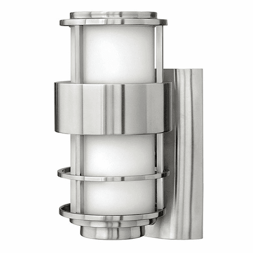 Hinkley Saturn Outdoor Small Wall Mount - Stainless Steel - 1900SS-LED