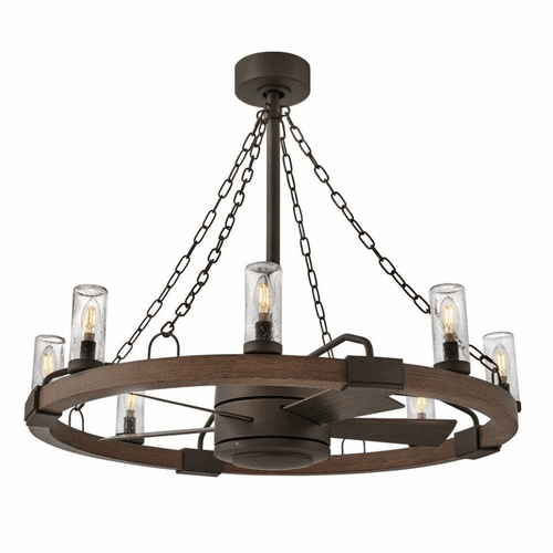 Hinkley Sawyer 36" w/ 28" LED Ceiling Fan - Metallic Matte Bronze - 902928FMM-LWD