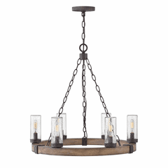 Hinkley Sawyer Outdoor Chandelier - Sequoia - 29206SQ-LL