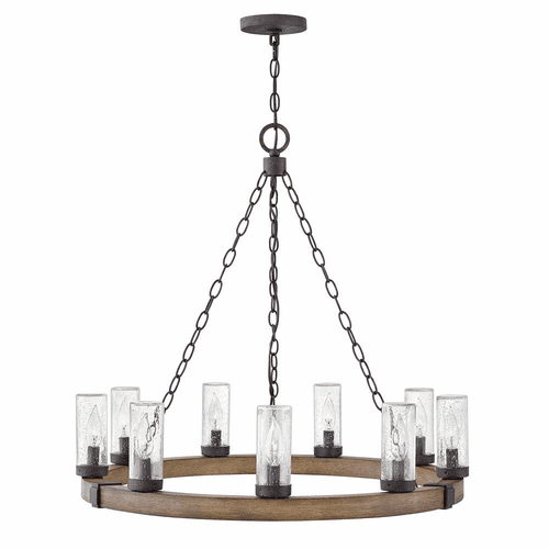 Hinkley Sawyer Outdoor Chandelier - Sequoia - 29208SQ-LL