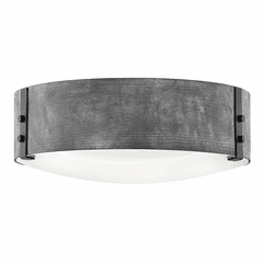 Hinkley Sawyer Outdoor Flush Mount - Aged Zinc - 29203DZ