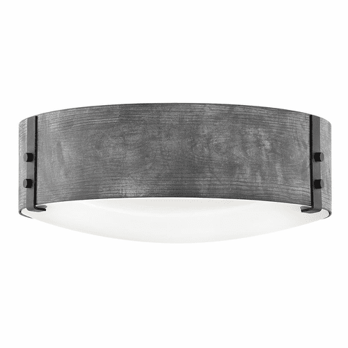 Hinkley Sawyer Outdoor Flush Mount - Aged Zinc - 29203DZ-LL