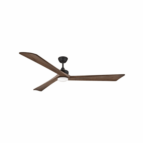 Hinkley Sculpt 80" LED Ceiling Fan - Matte Black - 903680FMB-LDD