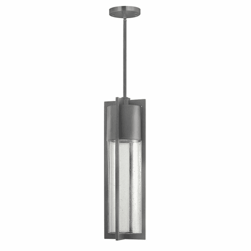 Hinkley Shelter Outdoor Hanging Light - Hematite - 1322HE