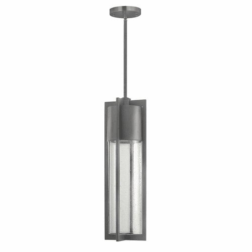 Hinkley Shelter Outdoor Hanging Light - Hematite - 1322HE-LED