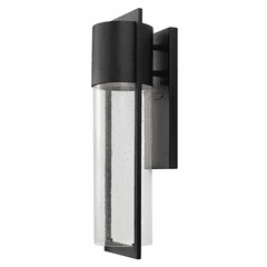 Hinkley Shelter Outdoor Medium Wall Mount - Black - 1324BK