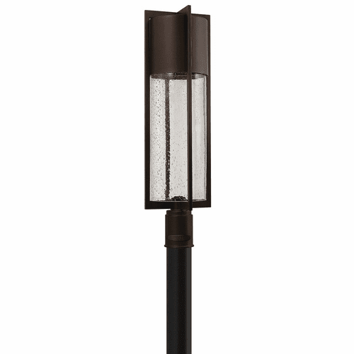Hinkley Shelter Outdoor Post Mount - Buckeye Bronze - 1321KZ-LV