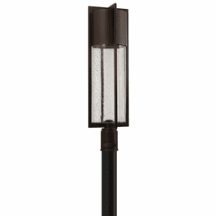 Hinkley Shelter Outdoor Post Mount - Buckeye Bronze - 1321KZ-LV
