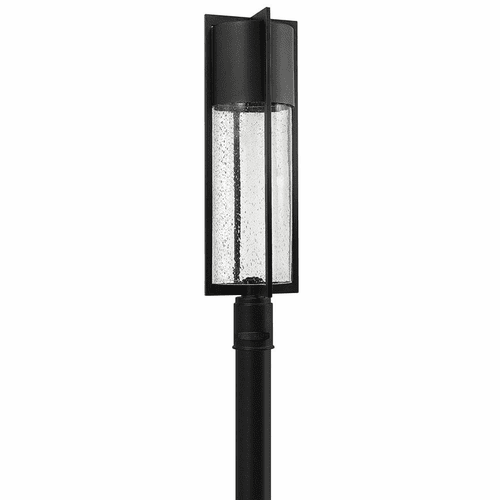 Hinkley Shelter Outdoor Post Top/ Pier Mount - Black - 1321BK
