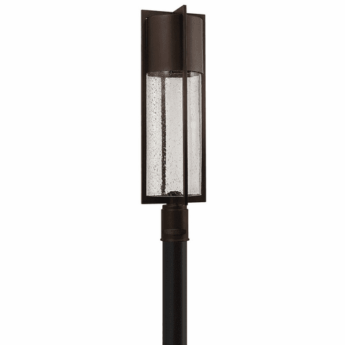 Hinkley Shelter Outdoor Post Top/ Pier Mount - Buckeye Bronze - 1321KZ