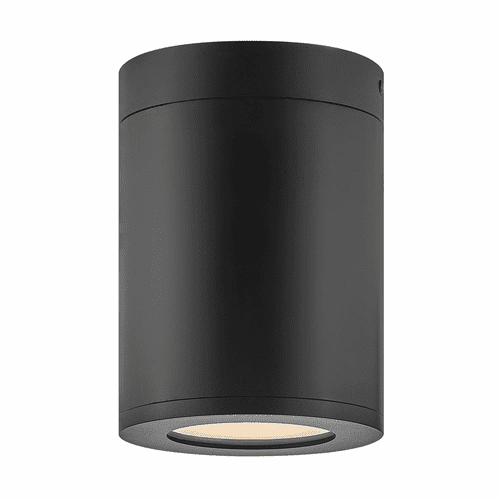Hinkley Silo Outdoor Small Flush Mount - Black - 13592BK-LL