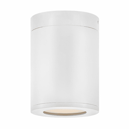 Hinkley Silo Outdoor Small Flush Mount - Satin White - 13592SW-LL