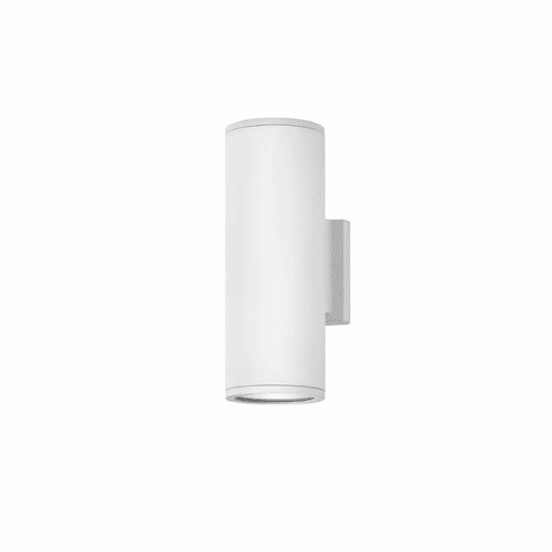 Hinkley Silo Small Up/Down Light Outdoor Wall Mount Lantern - White - 13594SW-LL