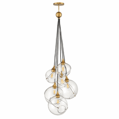 Hinkley Skye Chandelier - Heritage Brass - 30306HBR