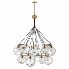 Hinkley Skye Chandelier - Heritage Brass - 30308HBR