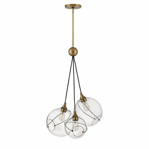 Hinkley Skye Pendant - Heritage Brass - 30304HBR