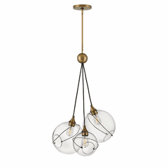 Hinkley Skye Pendant - Heritage Brass - 30304HBR