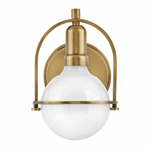 Hinkley Somerset Single Light Bath Vanity - Heritage Brass - 53770HB