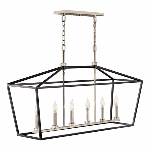 Hinkley Stinson Chandelier - Black - 3539BK
