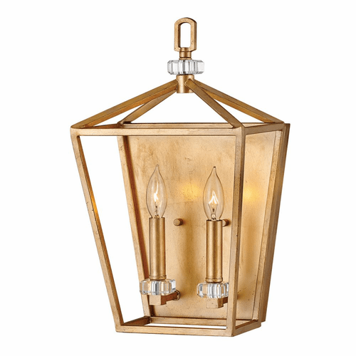 Hinkley Stinson Wall Sconce - Distressed Brass - 3532DA