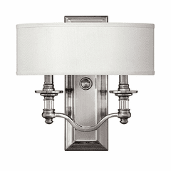 Hinkley Sussex Wall Sconce - Brushed Nickel - 4900BN