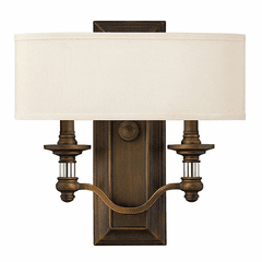 Hinkley Sussex Wall Sconce - English Bronze - 4900EZ