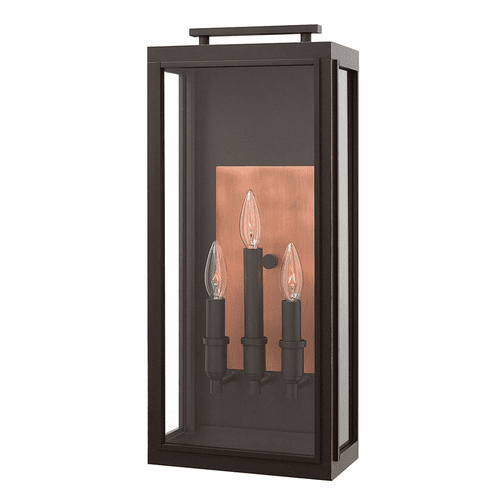 Hinkley Sutcliffe Outdoor Large Wall Mount - Oil Rubbed Bronze - 2915OZ
