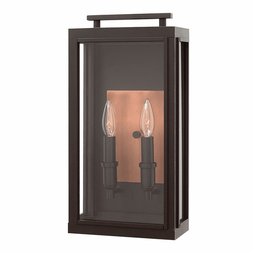 Hinkley Sutcliffe Outdoor Medium Wall Mount - Oil Rubbed Bronze - 2914OZ-LL
