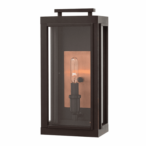 Hinkley Sutcliffe Outdoor Small Wall Mount - Oil Rubbed Bronze - 2910OZ-LL