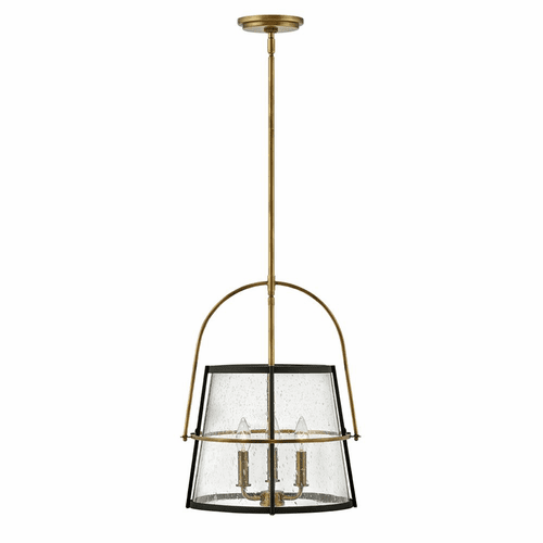 Hinkley Tournon Medium Pendant - Heritage Brass - 38113HB