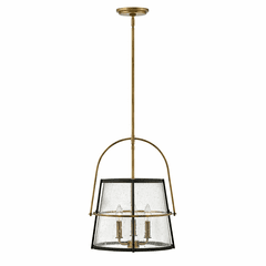 Hinkley Tournon Medium Pendant - Heritage Brass - 38113HB