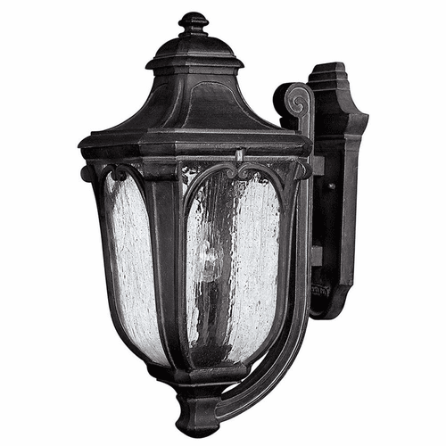 Hinkley Trafalgar Outdoor Large Wall Mount - Museum Black - 1315MB