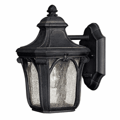Hinkley Trafalgar Outdoor Mini Wall Mount - Museum Black - 1316MB