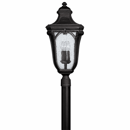 Hinkley Trafalgar Outdoor Post Top/ Pier Mount - Museum Black - 1311MB