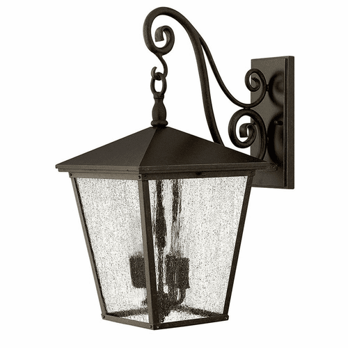 Hinkley Trellis Outdoor Large Wall Mount - Regency Bronze - 1435RB